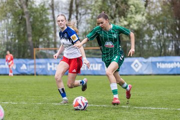 Bild 335 - wBJ Hamburger SV - SV Werder Bremen : Ergebnis: 2:2